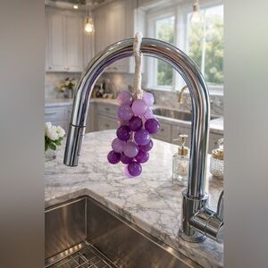 Purple Decor Lavender Grape Vine Soap Natural Handmade Organic Essential Oils